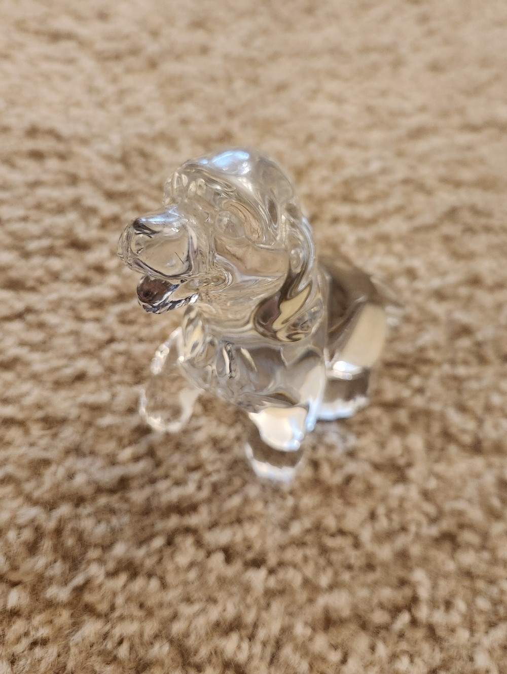 Crystal Dog, Princess House 24% Crystal Animal Pets Figurine Cocker Spaniel